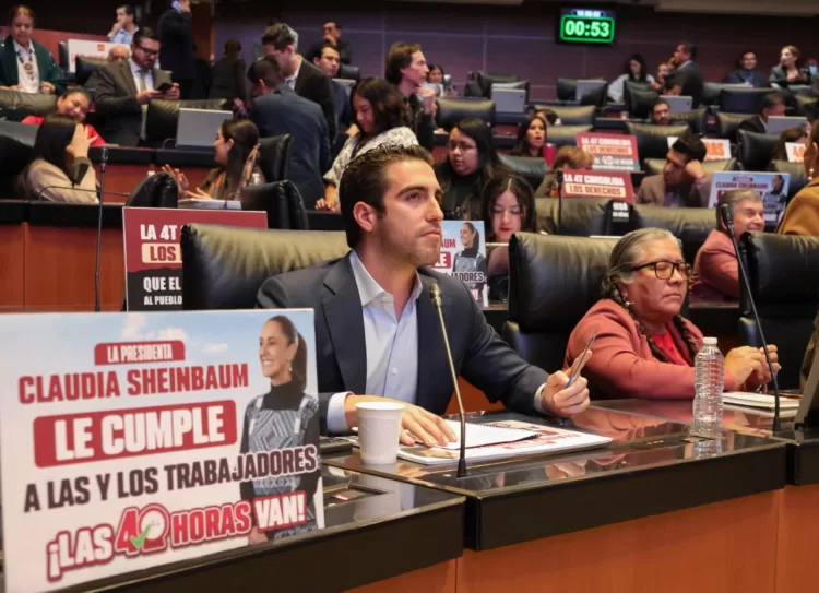 Gino Segura vota a favor de la reforma de las 40 horas