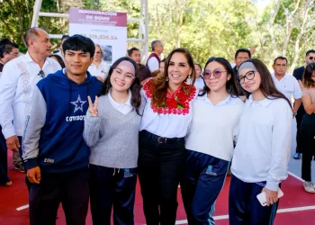 Inaugura Mara Lezama domo en el Cobach Ciudad Mujeres; beneficia a más de 500 estudiantes