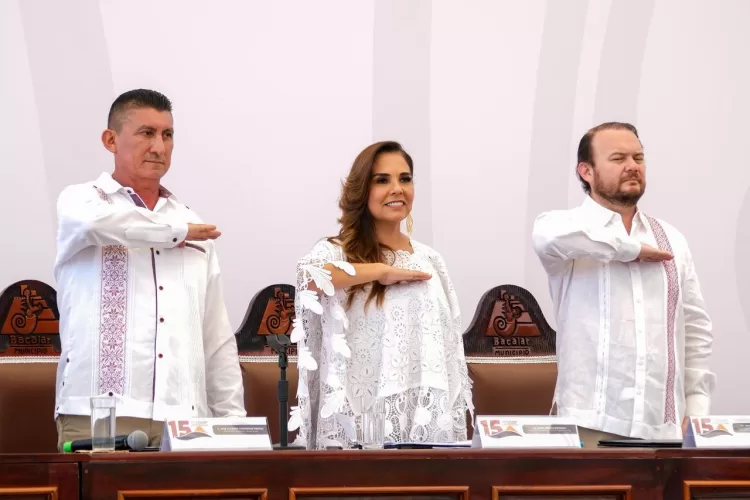 Bacalar celebra 15 años como municipio fortaleciendo su identidad y desarrollo sostenible: Mara Lezama