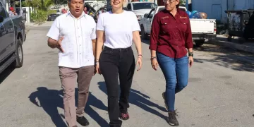 Supervisa Estefanía Mercado Mega Brigada de Servicios Públicos en Puerto Aventuras