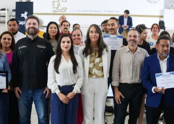Gobierno de Estefanía Mercado participa en el lanzamiento del programa Mi Pyme Coparmex