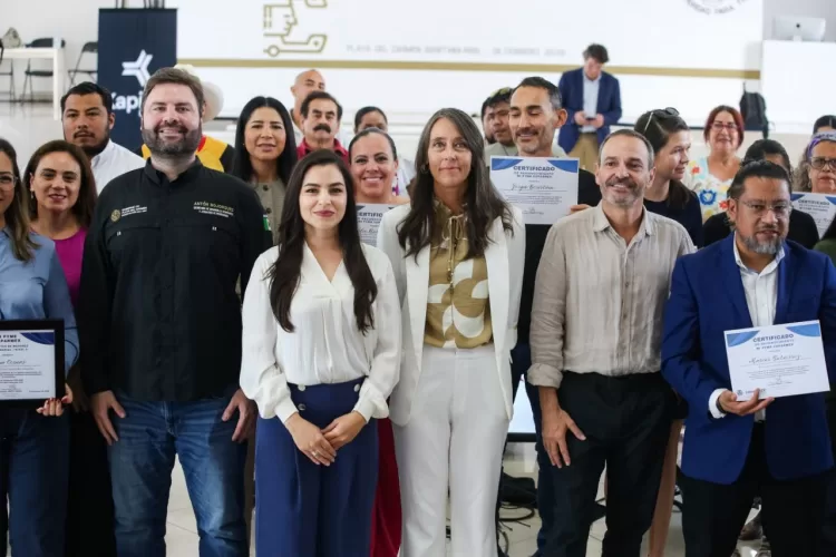 Gobierno de Estefanía Mercado participa en el lanzamiento del programa Mi Pyme Coparmex