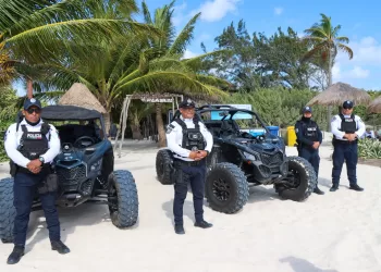 Gobierno de Playa del Carmen mantiene presencia permanente en playas para prevenir delitos