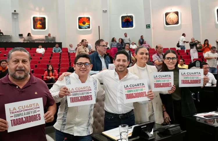 Avala Congreso de Quintana Roo reforma histórica para las y los trabajadores del país