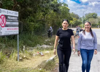 Estefanía Mercado despliega operativo de servicios públicos para atender a Villamar 2