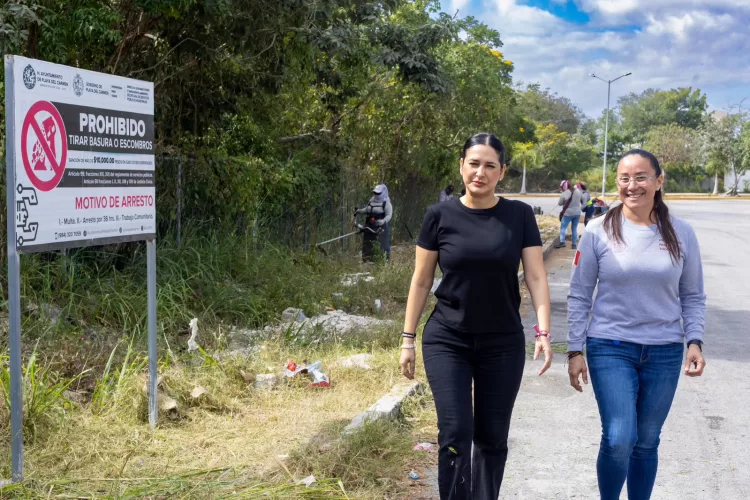 Estefanía Mercado despliega operativo de servicios públicos para atender a Villamar 2