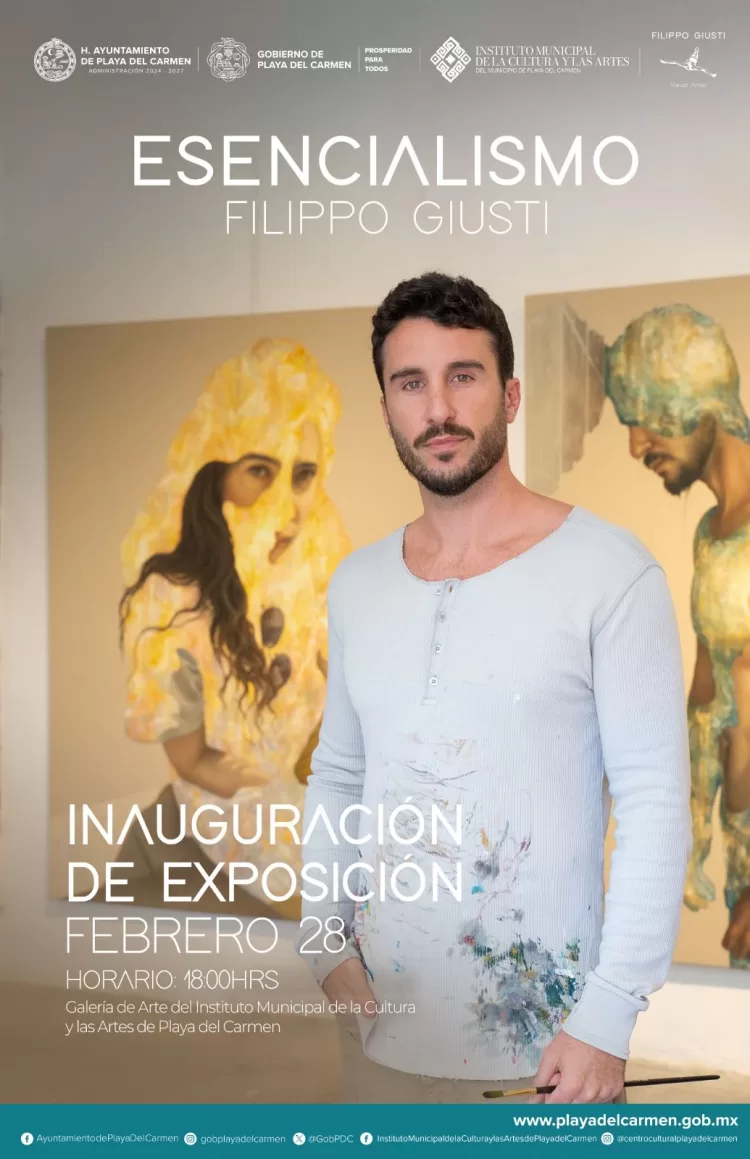 Gobierno de Estefanía Mercado ofrece a playenses y turistas exposición pictórica y obra teatral este fin de semana