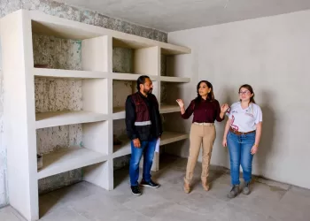 Mara Lezama supervisa rehabilitación del Centro Territorio Joven y Comedor Estudiantil en Cancún para el bienestar de 2 mil jóvenes