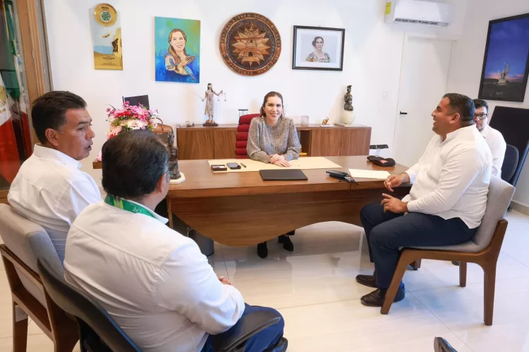 Gobierno de Isla Mujeres fortalece la coordinación con la CFE para avanzar en el soterramiento eléctrico del Centro