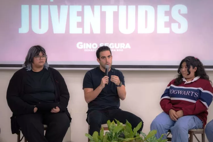 Gino Segura reconoce la importancia de priorizar la agenda joven en Quintana Roo