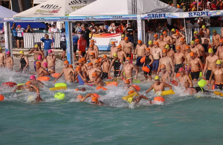 Anuncia Blanca Merari la XXI edición del Maratón de Aguas Abiertas “La Ruta del Arrecife”