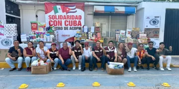 Recolectan 2 mil 500 productos para Cuba en Playa del Carmen