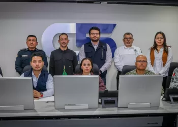 Refrenda Ana Paty Peralta coordinación con el C5 para atención a emergencias en Cancún