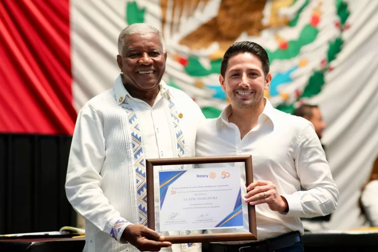 Reconoce XVIII Legislatura los 50 Años de Rotarismo en Quintana Roo