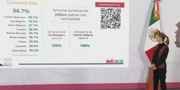 Claudia Sheinbaum presenta a Isla Mujeres como líder en la ocupación hotelera de Quintana Roo