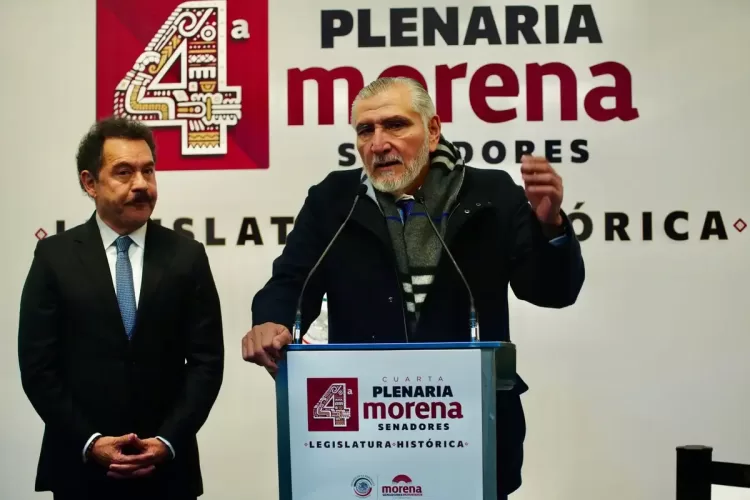 Adán Augusto López renuncia a la coordinación de Morena en el Senado