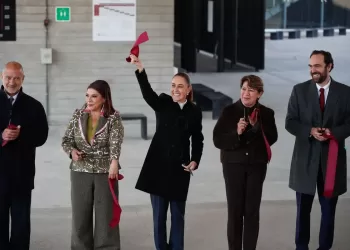 Sheinbaum inaugura las dos últimas estaciones pendientes del tren 'El Insurgente'