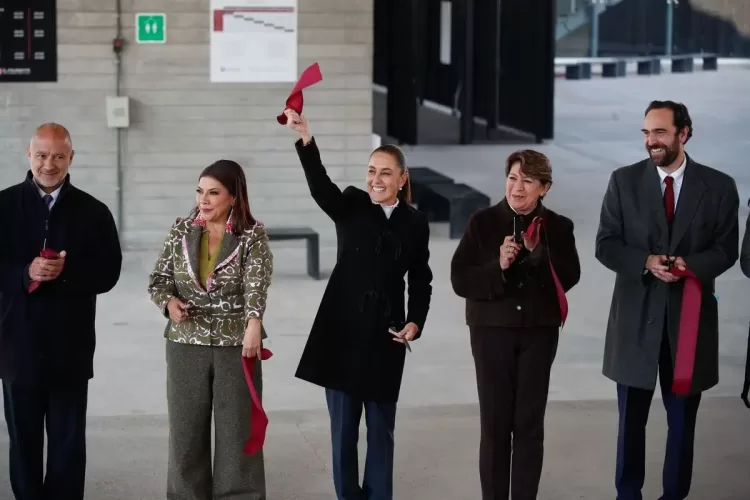 Sheinbaum inaugura las dos últimas estaciones pendientes del tren 'El Insurgente'