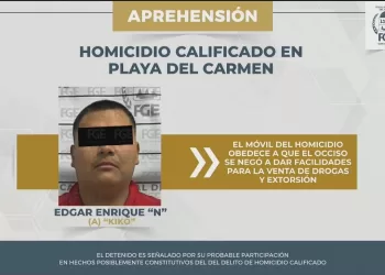 Capturan a presunto asesino de gerente de Mamita’s  Cancún
