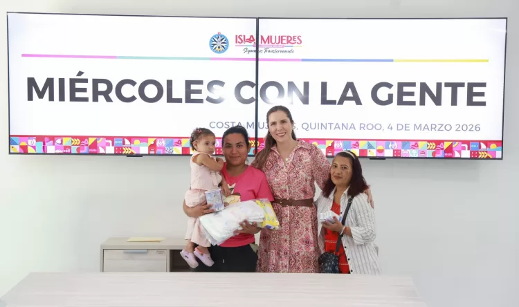 Atenea sigue trabajando con cercanía y humanismo en Isla Mujeres 