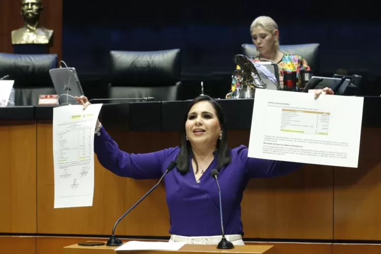 Mayuli Martínez acusa que el Tren Maya “ordeña” recursos que deberían destinarse a salud y seguridad