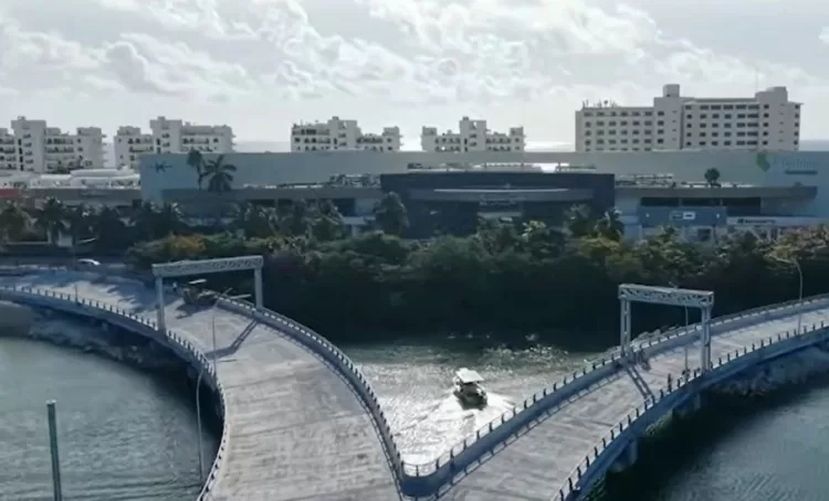 Concluyen estructura del Puente Nichupté; será inaugurada en abril