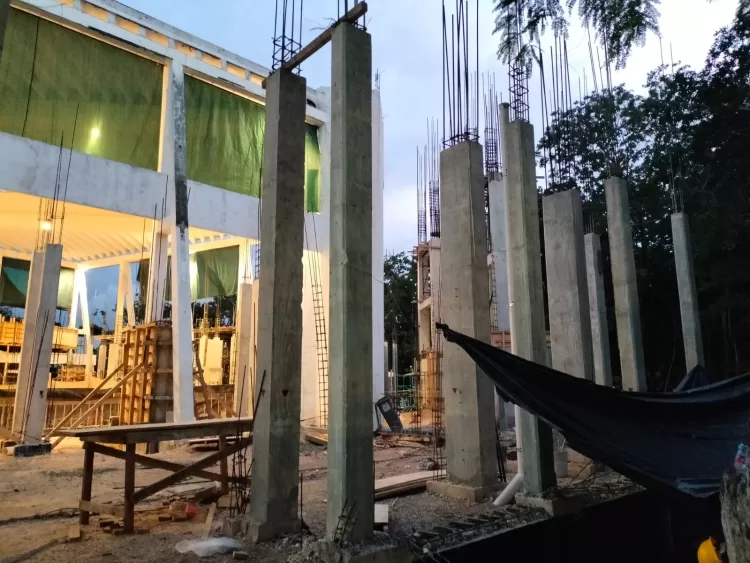 Avanza con lentitud ampliación de Catedral por falta de recursos