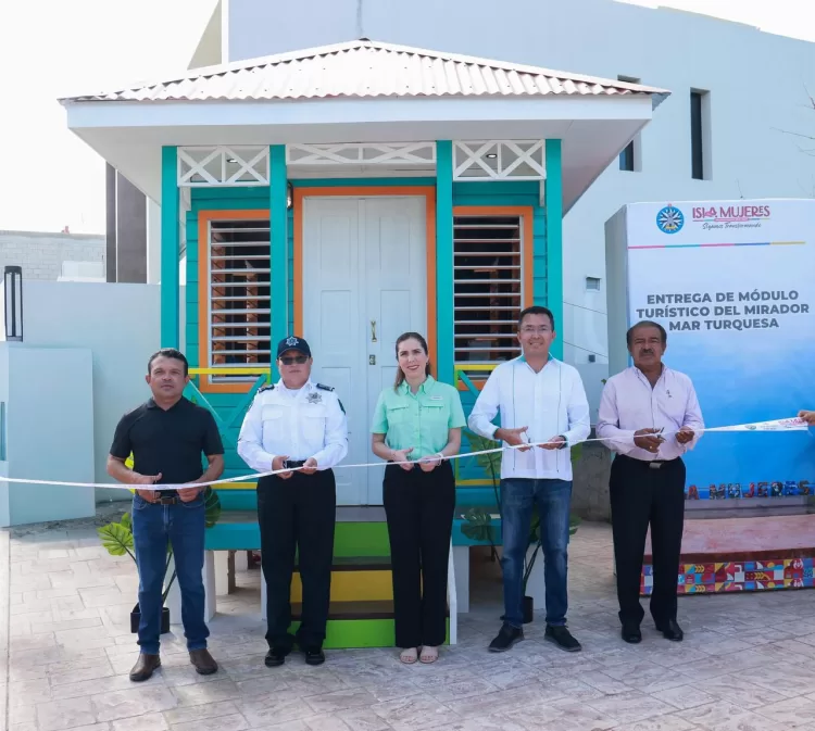 Atenea entrega nuevo Módulo de Atención Turística en el Mirador Mar Turquesa