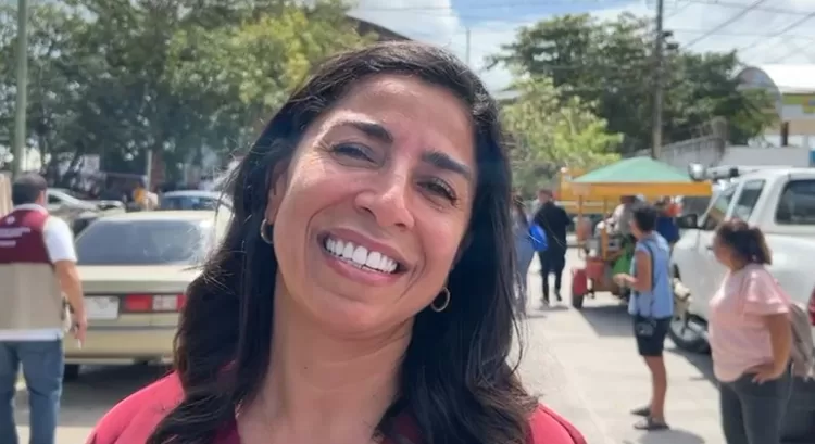 Fotografía de Mara Lezama con Rafael Marín muestra unidad en Morena: Marybel Villegas