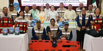 Más seguridad para Isla Mujeres: Atenea refuerza a Protección Civil con equipamiento táctico 
