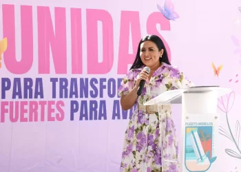 Refrenda Blanca Merari compromiso de impulsar a las mujeres en el quehacer público de Puerto Morelos