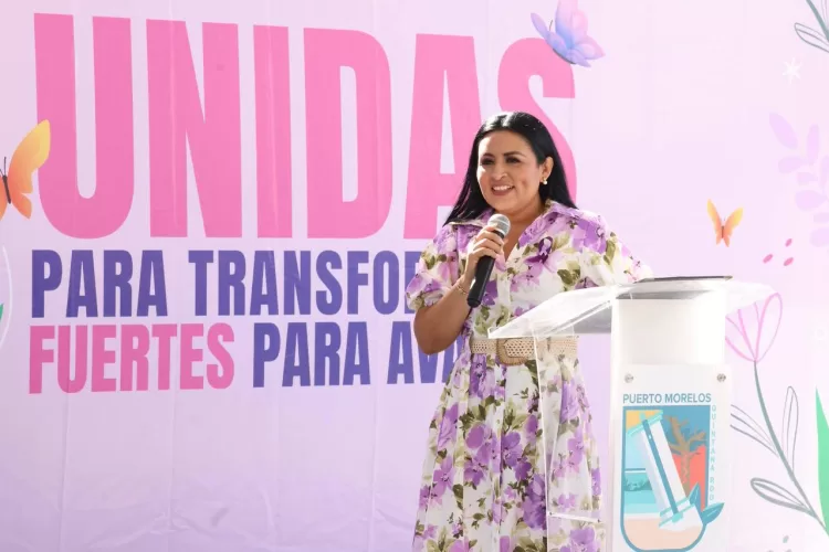 Refrenda Blanca Merari compromiso de impulsar a las mujeres en el quehacer público de Puerto Morelos
