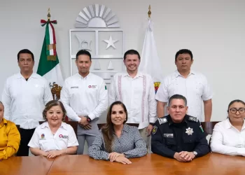 Mara Lezama pone bases para la construcción de la paz con la Universidad de Ciencias y Disciplinas de la Seguridad de Quintana Roo