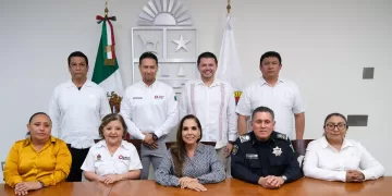 Mara Lezama pone bases para la construcción de la paz con la Universidad de Ciencias y Disciplinas de la Seguridad de Quintana Roo