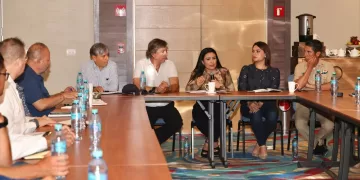 Coordinamos esfuerzos para el Plan de Contención del Sargazo en Puerto Morelos: Blanca Merari