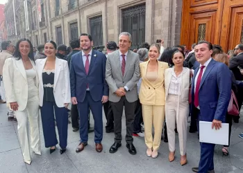 Refuerza Ana Paty Peralta junto a Claudia Sheinbaum reconstrucción de paz
