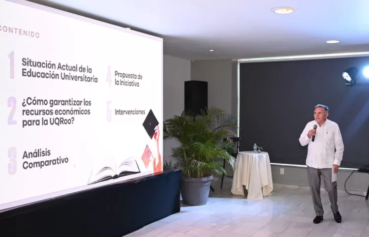 Presenta José Luis Pech iniciativa para incrementar presupuesto a la UAQROO
