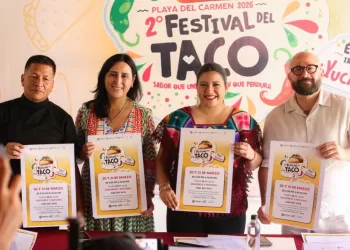 Presentan en Playa del Carmen el Segundo Festival del Taco, con Yucatán como estado invitado