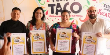 Presentan en Playa del Carmen el Segundo Festival del Taco, con Yucatán como estado invitado