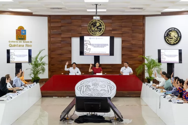 Cabildo de Playa del Carmen refuerza cobro del predial y avala reforma constitucional en materia de movilidad y seguridad vial