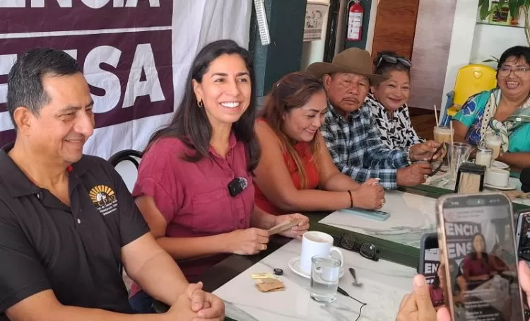 Marybel Villegas brinda su respaldo absoluto al Plan B de la presidenta Claudia Sheinbaum