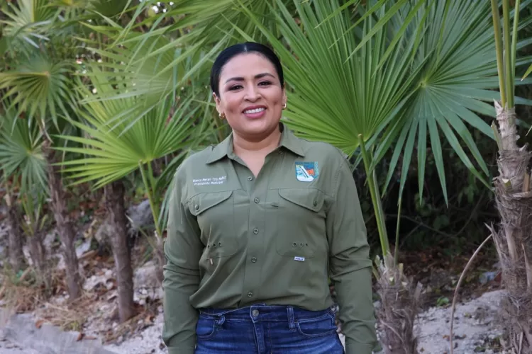Intensificamos labores de limpieza y mantenimiento de pozos pluviales en Puerto Morelos: Blanca Merari