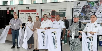 Gobierno de Estefanía Mercado participa en el arranque del programa “Héroes Paisano Semana Santa 2026”