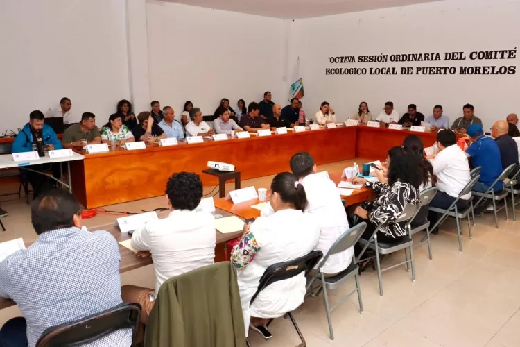 Puerto Morelos fortalece la gobernanza ambiental con la octava sesión del Comité del POEL