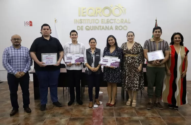 IEQROO premia la creatividad juvenil del Concurso de Tiktok 2025 “Exprésate con valor Challenge”
