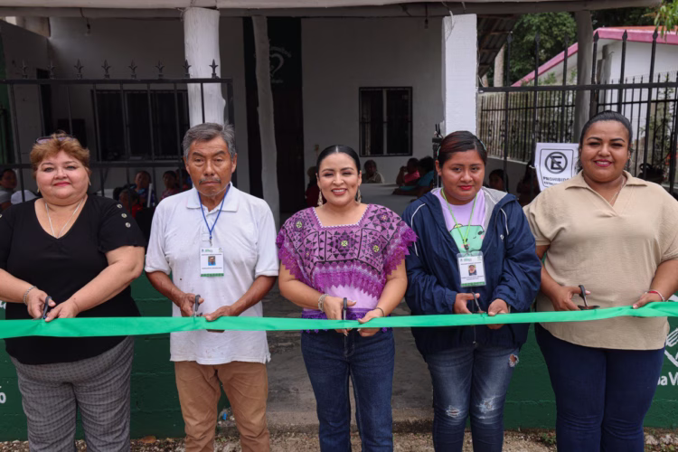 Inaugura Blanca Merari comedor comunitario en apoyo a sectores vulnerables en Leona Vicario