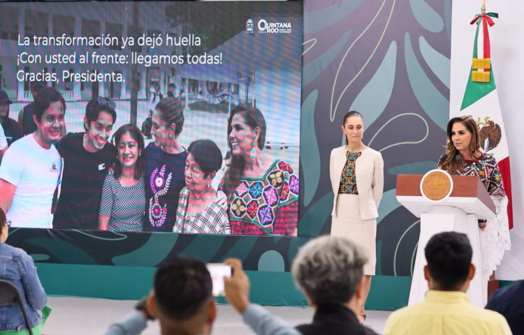 La Cuarta Transformación deja huella histórica en Quintana Roo visible en la justicia social: Mara Lezama