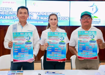 Atenea fortalece el turismo deportivo con el XXI Torneo Internacional de Pesca “Cosme Alberto Martínez Magaña” en Isla Mujeres