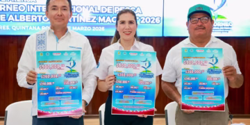 Atenea fortalece el turismo deportivo con el XXI Torneo Internacional de Pesca “Cosme Alberto Martínez Magaña” en Isla Mujeres