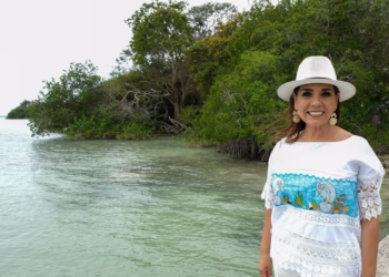 Quintana Roo cuenta con 7 mil 200 metros de barreras antisargazo instaladas